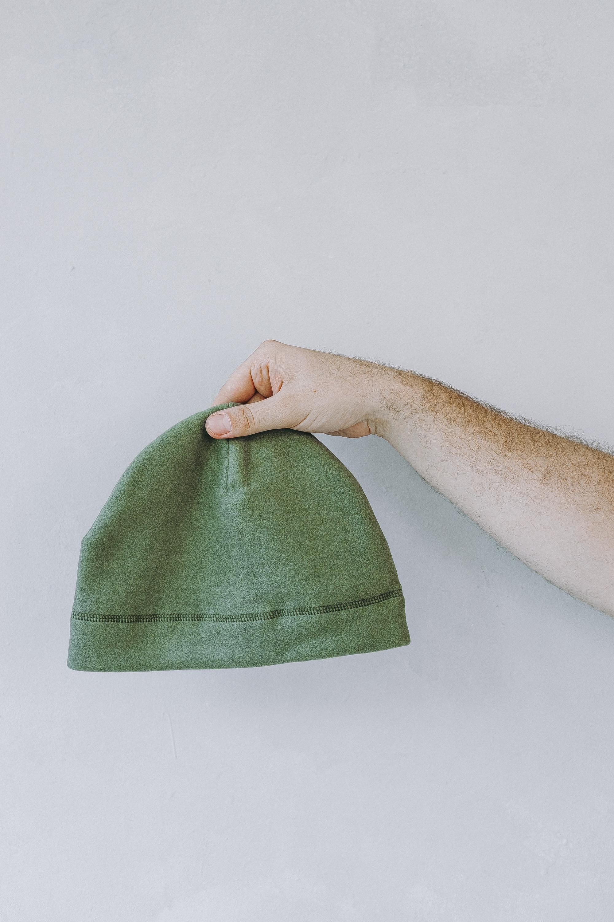 Шапка флісова чоловіча Columbia зимова для спорту Хакі (73413) - фото 2 Шапка флісова чоловіча Columbia зимова для спорту Хакі (73413) - фото 2