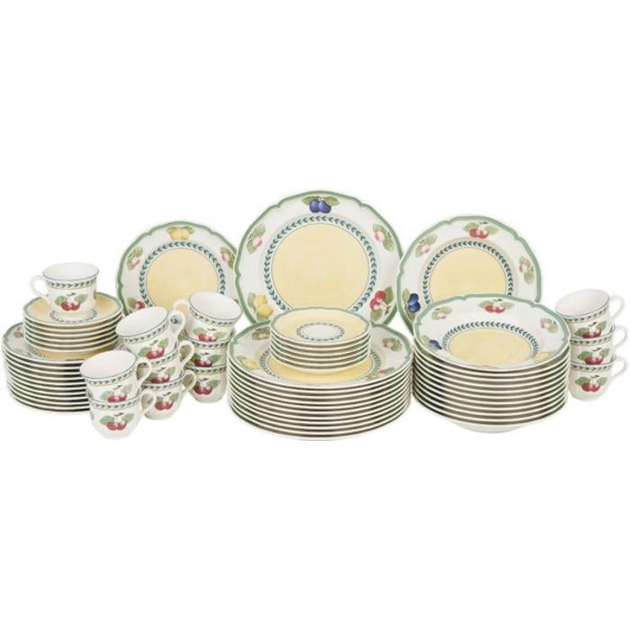 Столовий сервіз базовий Villeroy & Boch French Garden Fleurence на 12 персон 60 пр. (33497507)