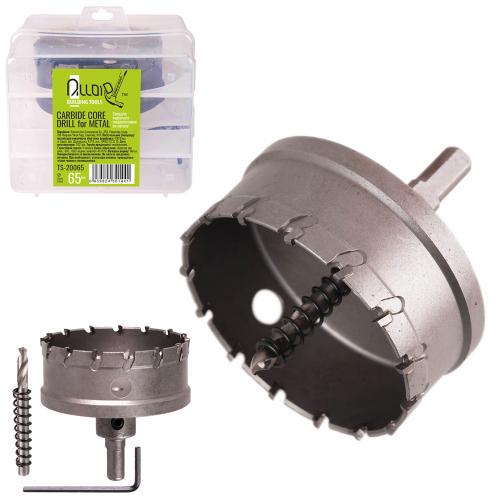 Сверло по металлу Alloid корончатое твердосплавное 65 мм (TS-20065) - фото 6 Сверло по металлу Alloid корончатое твердосплавное 65 мм (TS-20065) - фото 6