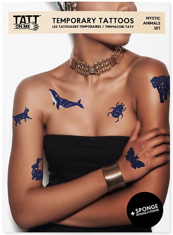 Временные тату TATTon.me Mystic Animals Set 6 шт. (TSMysticAnimals)