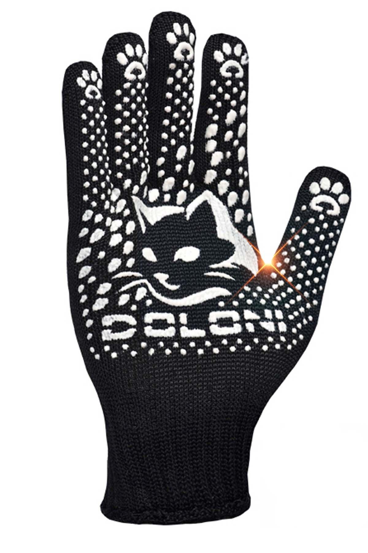 Перчатки рабочие BRS хозяйственные трикотажные из ПВХ для сада 10 шт. Черный Перчатки рабочие BRS хозяйственные трикотажные из ПВХ для сада 10 шт. Черный