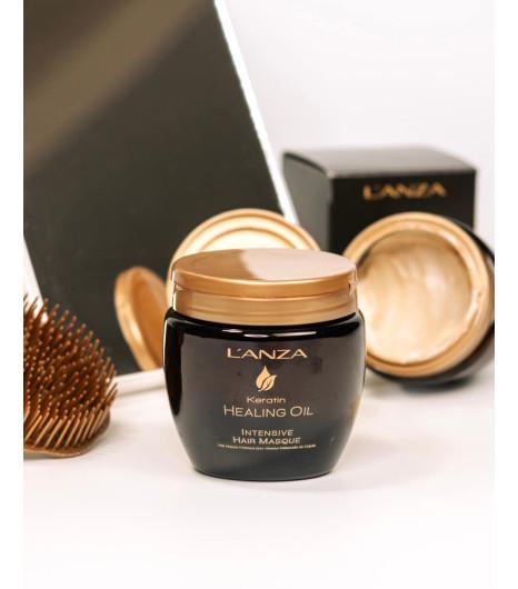 Маска для волос с кератиновым эликсиром LʼANZA Keratin Healing Oil Intesive Hair Masque Интенсивная 210 мл (25007)