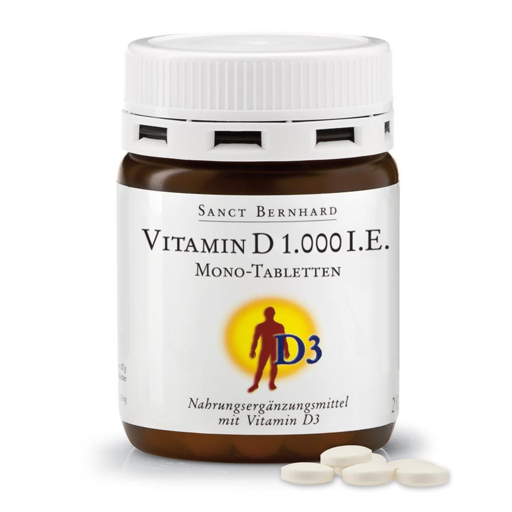 Витамин Д 3 Sanct Bernhard Vitamin D 3 1000 МЕ 25 мкг 250 таблеток (000109)