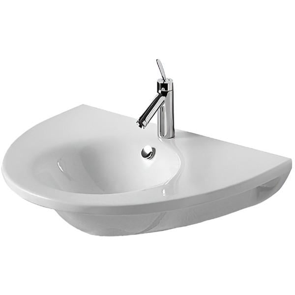 Раковина подвесная Duravit Starck 750x545 полукруглая, белая (0405750000) Раковина подвесная Duravit Starck 750x545 полукруглая, белая (0405750000)