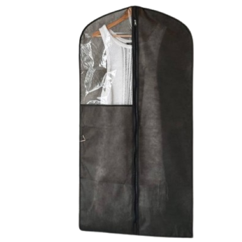 Чехол для одежды 120 см Серый (Hch-120-gr) - фото 1 Чехол для одежды 120 см Серый (Hch-120-gr) - фото 1