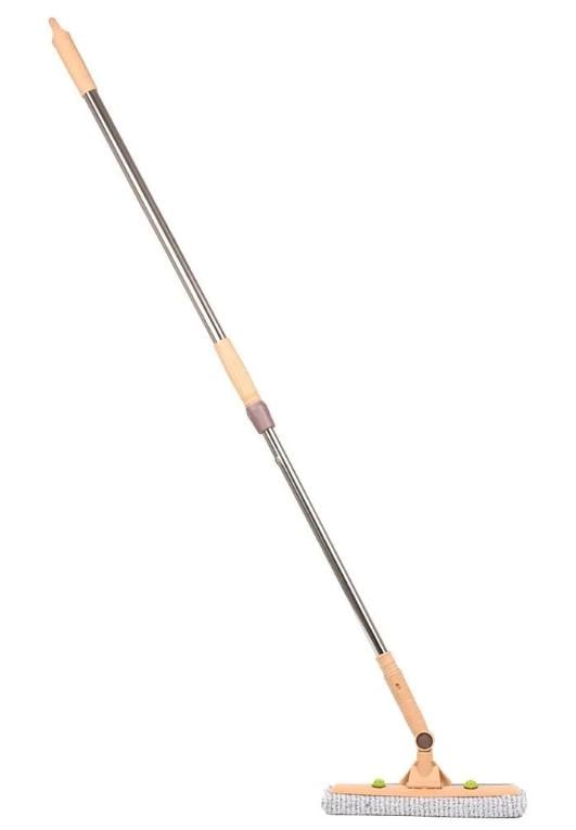 Швабра для окон телескоп с поворотным механизмом 83/123х27 см (R84567)