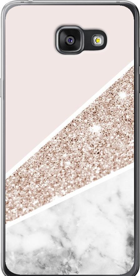 Чехол на Samsung Galaxy A7 (2016) A710F Пастельный мрамор (4342u-121-42517)