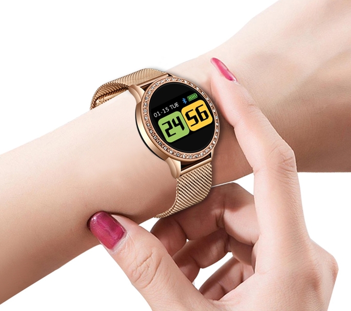 Смарт-часы UWatch M8 Girl Gold (5073) - фото 9