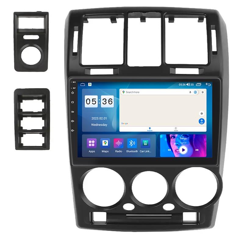 Автомагнитола штатная Lesko для Hyundai Getz I 2002-2005 4/64 Гб CarPlay 4G Wi-Fi GPS Prime 9" (36986802)