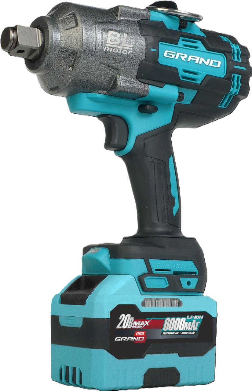 Гайковерт аккумуляторный Grand АГ-2100 UBL 2100 Нм/2 АКБ и ЗУ/кейс (GRAG2100UBL) Гайковерт аккумуляторный Grand АГ-2100 UBL 2100 Нм/2 АКБ и ЗУ/кейс (GRAG2100UBL)