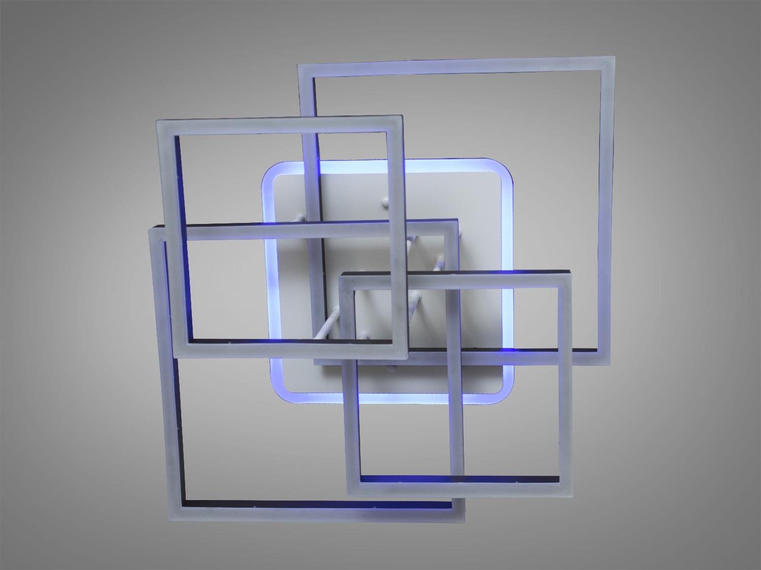 Люстра светодиодная 145 Вт Черный/Белый (7001) - фото 2 Люстра светодиодная 145 Вт Черный/Белый (7001) - фото 2