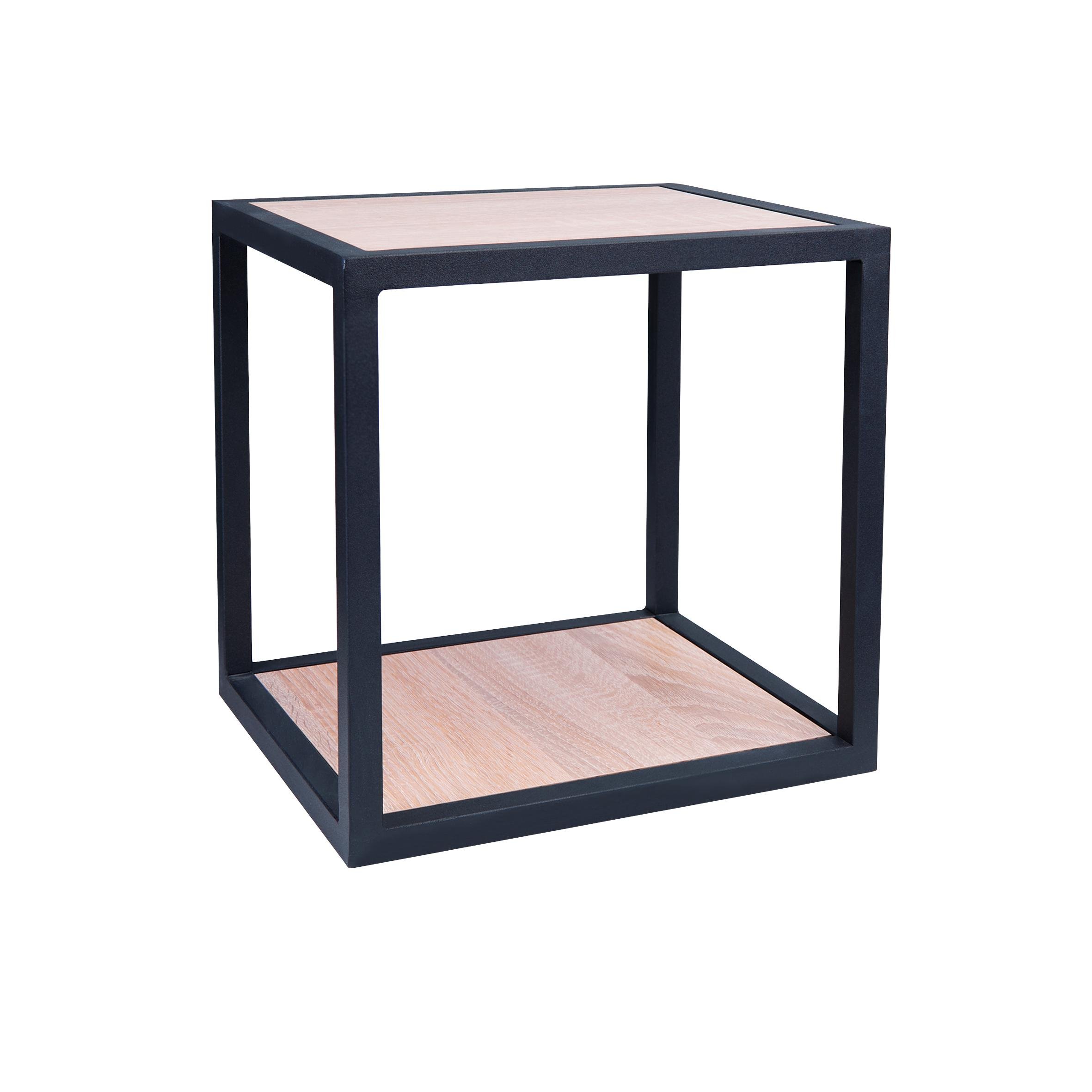 Полиця підвісна Q-tap Taurus oak 300х300х250 мм Whitish (QT24763PP300WO)