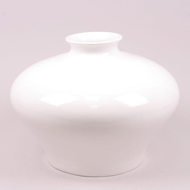 Ваза керамическая Flora 29 см Белый (21223)