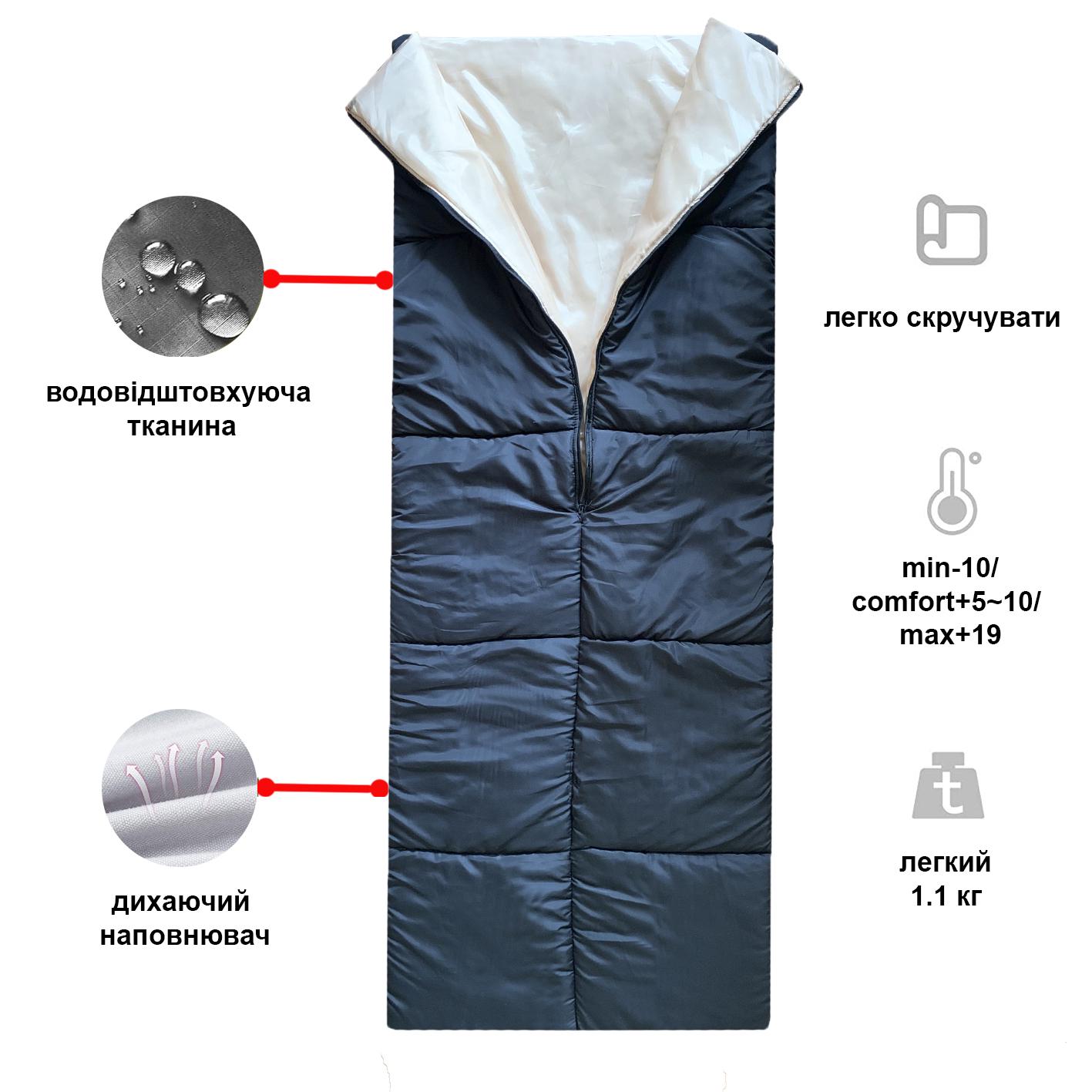 Мешок спальный Newt Celsius Черный (NE-SL-008-B) - фото 2 Мешок спальный Newt Celsius Черный (NE-SL-008-B) - фото 2