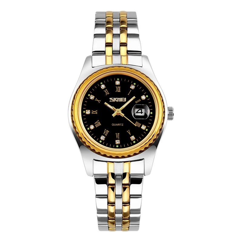 Наручний годинник Skmei 9098BK-S Black Lady