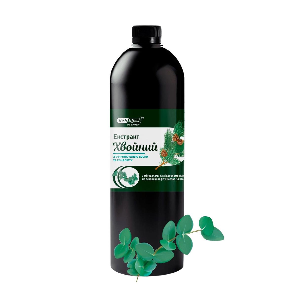 Бишофит Полтавский Хвойный экстракт с минералами и микроэлементами для ванн 1000 мл (1010993-1K)