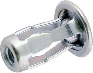 Клепальная гайка Rf М6 0,4-4,7 Rivettop открытая разрезная плоская 100 шт.