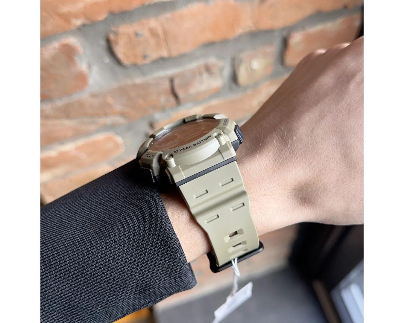 Наручний годинник чоловічий Casio WS-1500H-5BVDF можна плавати d 51 мм - фото 4