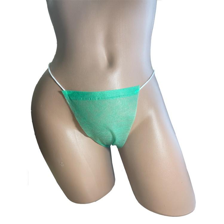 Трусики-стринги одноразовые Monaco Style S/M 50 шт. Зеленый (88980) - фото 4