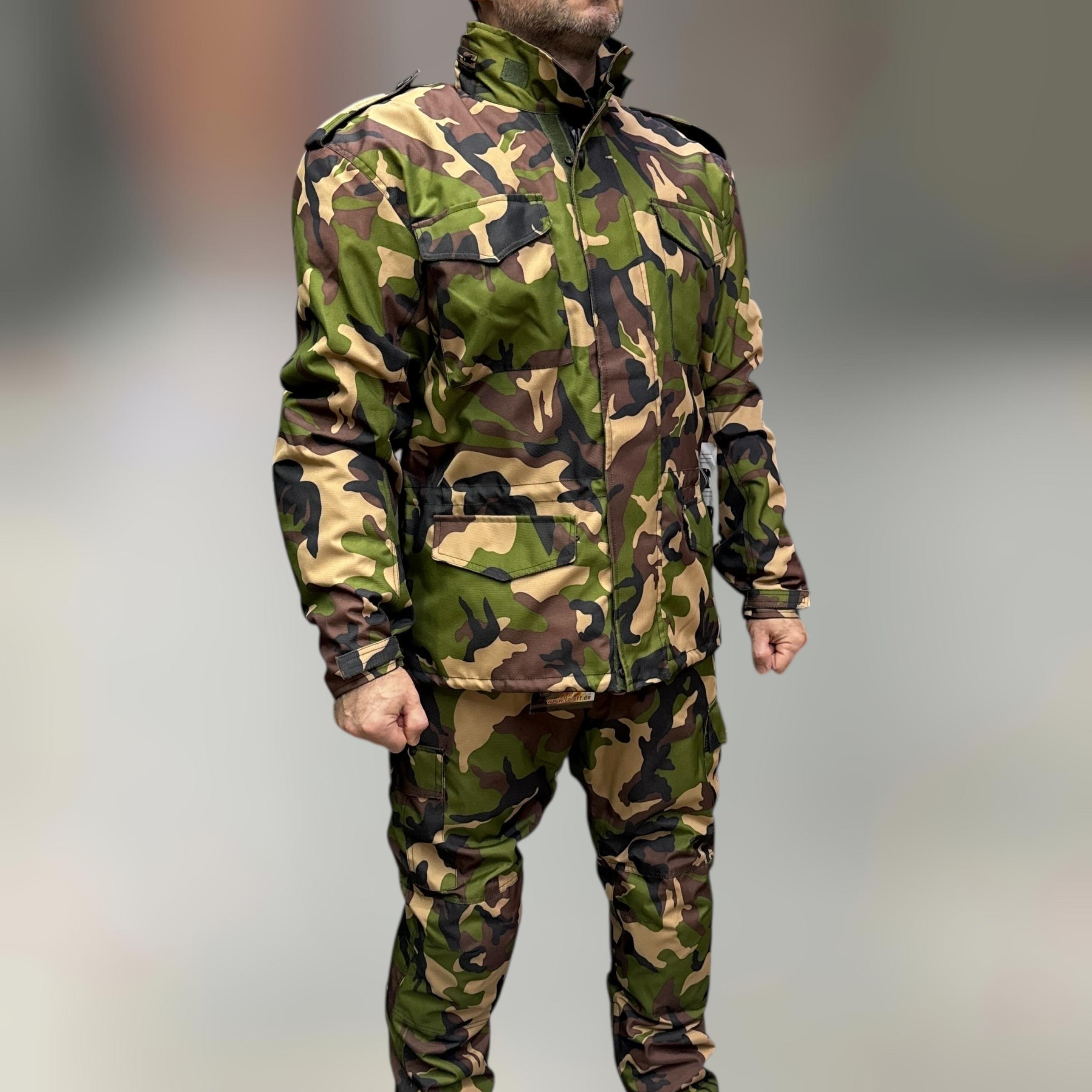 Костюм мотоциклетный Roleff штаны и куртка L Wodland Camo (247114)