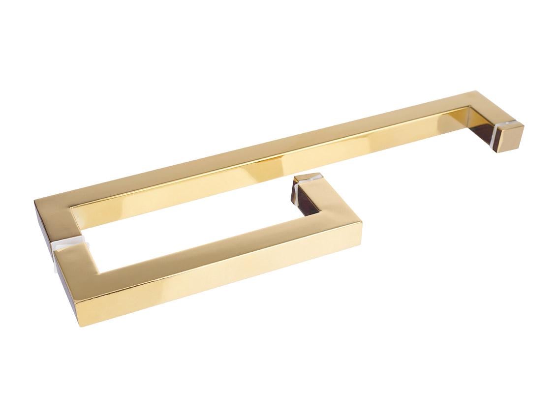 Ручка-полотенцедержатель квадратная Giff 114 Золото (25229219)