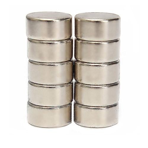 Комплект сильних круглих сильних неодимових магнітів 5x3 мм N35 10 шт. Silver (312897) Комплект сильних круглих сильних неодимових магнітів 5x3 мм N35 10 шт. Silver (312897)