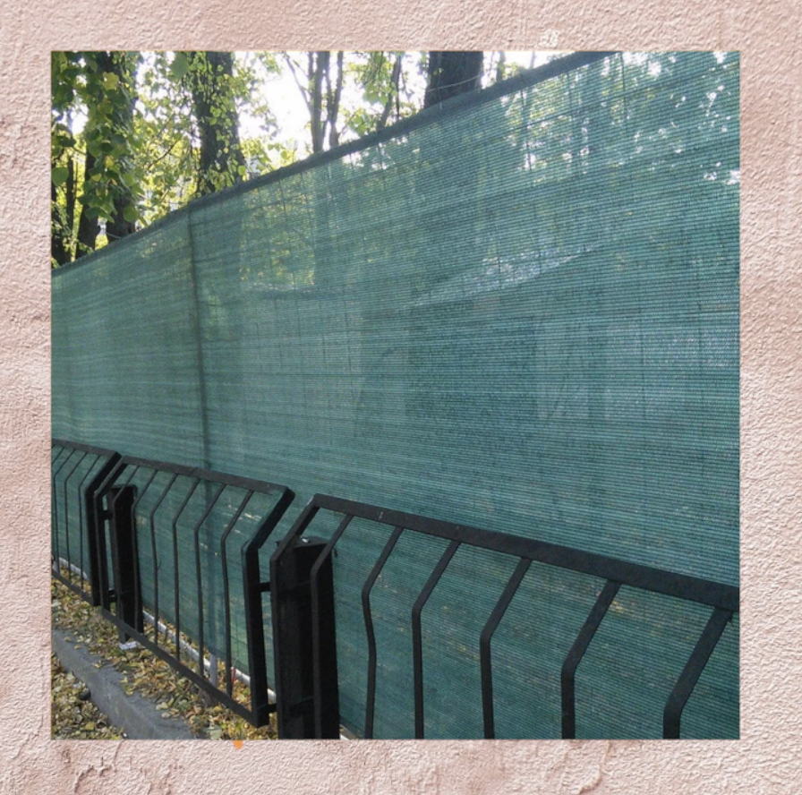 Сетка заборная затеняющая AgroStar усиленная с люверсами 95% 1,5x50 м Зеленый (1292) - фото 4 Сетка заборная затеняющая AgroStar усиленная с люверсами 95% 1,5x50 м Зеленый (1292) - фото 4
