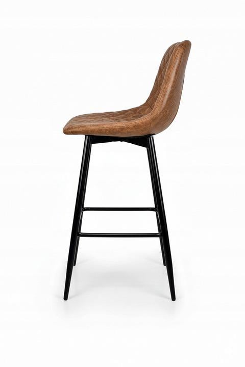 Барный стул BOND винтажный Коричневый (29726648) - фото 3 Барный стул BOND винтажный Коричневый (29726648) - фото 3