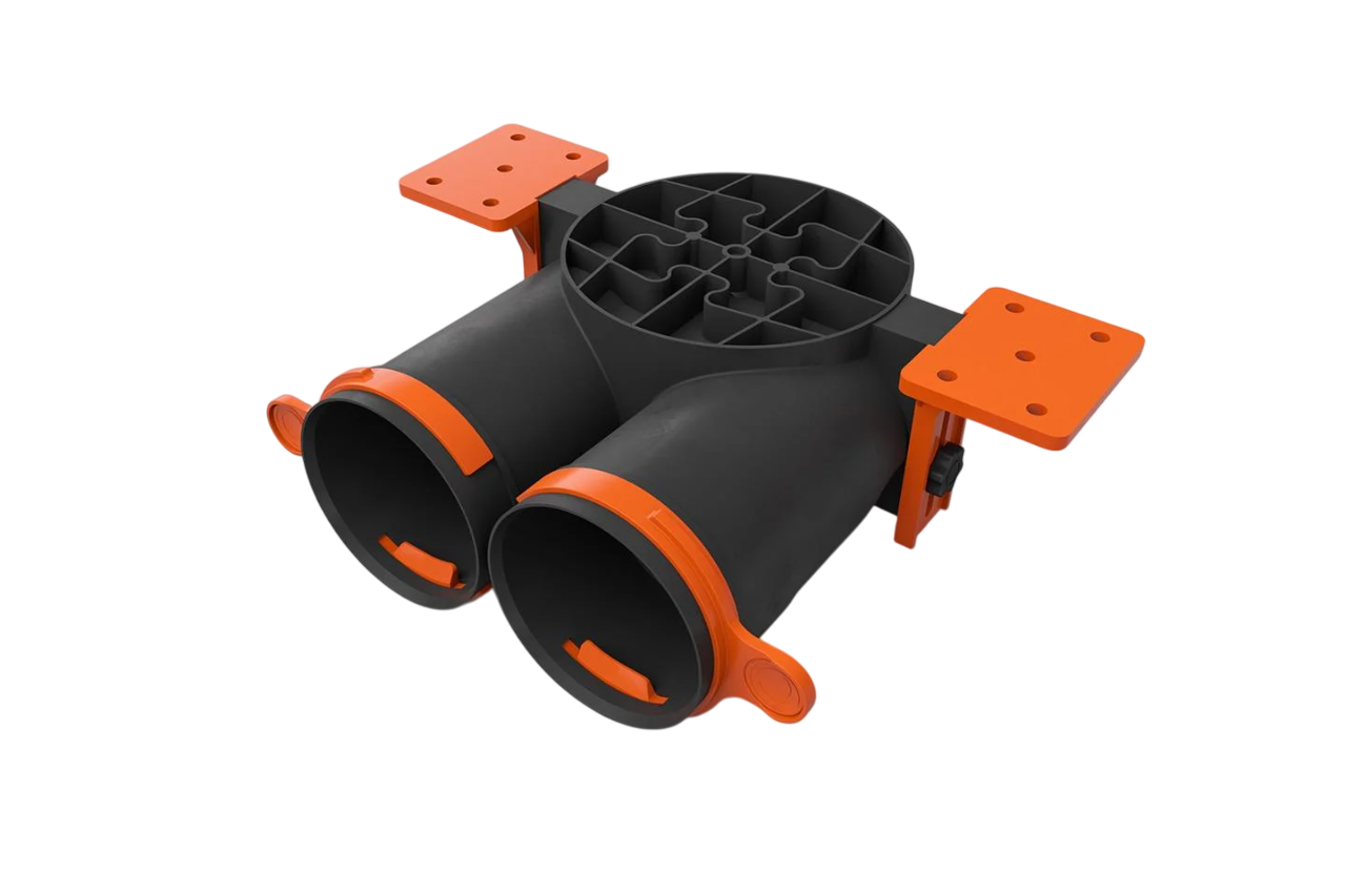 Бокс Ergovent 2x75 см 140 мм