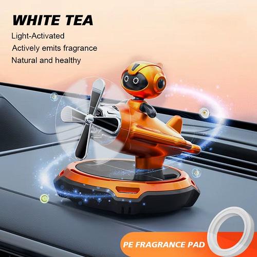 Ароматизатор Robot Pilot на сонячній батареї Помаранчевий (00000065621) - фото 6