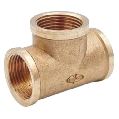 Тройник проходной Lexline К.0218-В 1" ВВВ усиленный латунь - фото 2 Тройник проходной Lexline К.0218-В 1" ВВВ усиленный латунь - фото 2