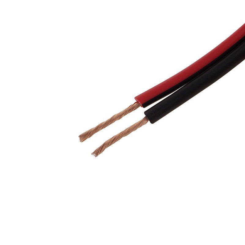 Кабель питания 1,3 кв. мм 14AWG CCA Красно-черный (A068009) Кабель питания 1,3 кв. мм 14AWG CCA Красно-черный (A068009)