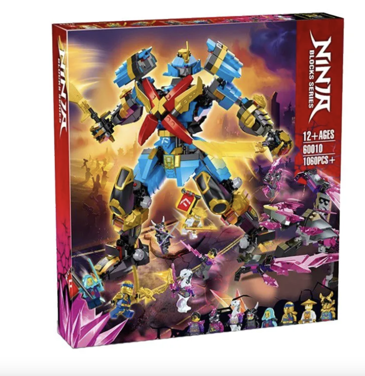 Конструктор Ninjago Робот Нії-Самурай Ікс 1060 деталей (2651827417)