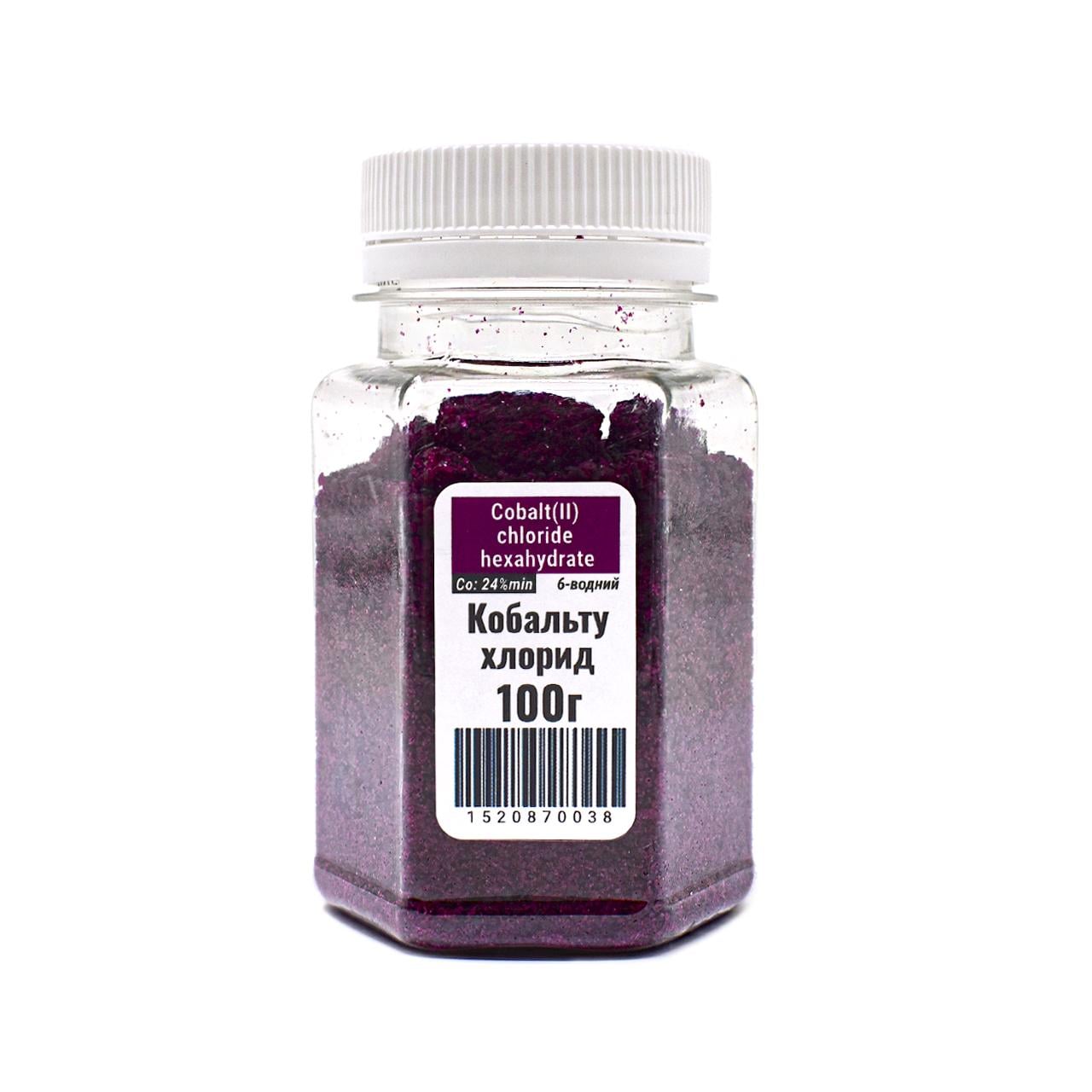 Кобальту II хлорид ЧДА Кlebrig к 100 г (КБЛТХл-0,1)