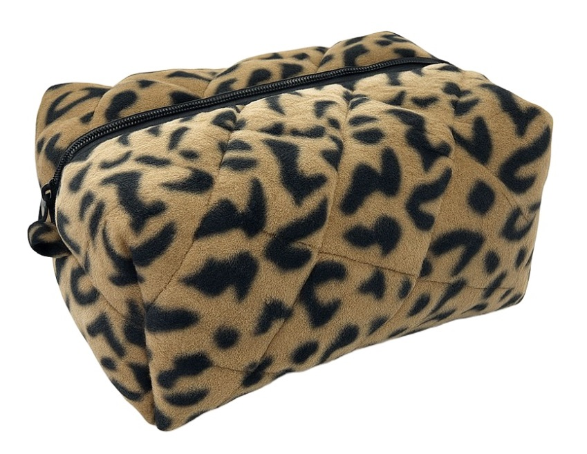 Косметичка флисовая Melani S Леопардовый Косметичка флисовая Melani S Леопардовый