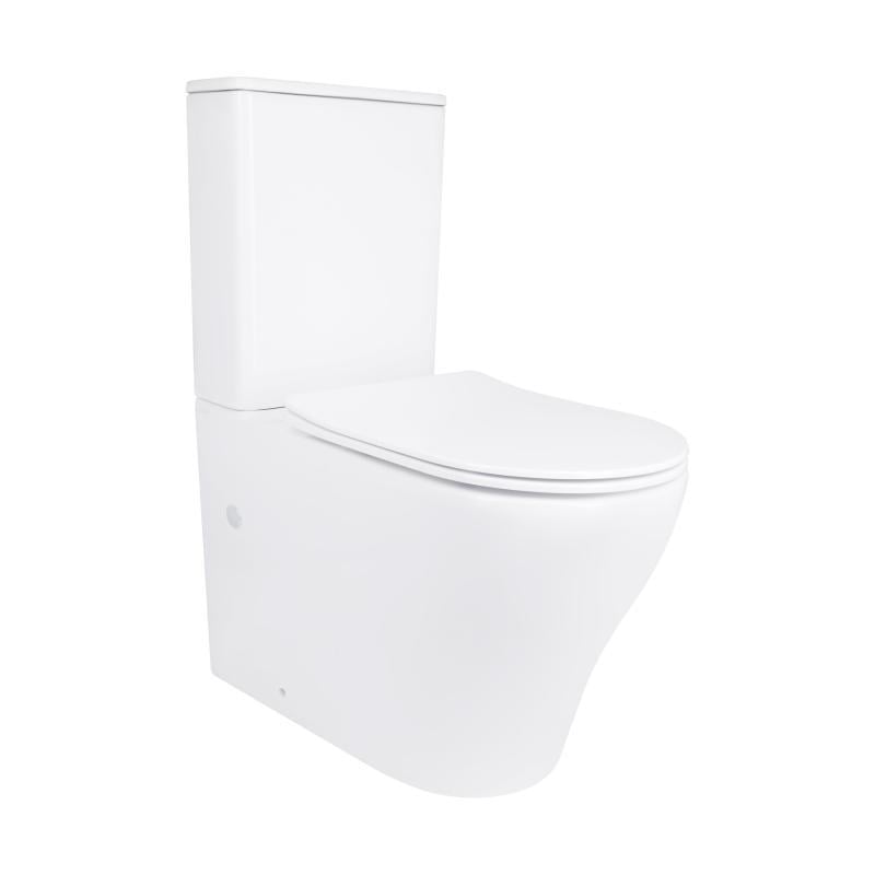 Унітаз підлоговий Qtap Virgo Ultra Quiet безобідковий з сидінням Soft-close QT18226092AW White (2622385992) Унітаз підлоговий Qtap Virgo Ultra Quiet безобідковий з сидінням Soft-close QT18226092AW White (2622385992)