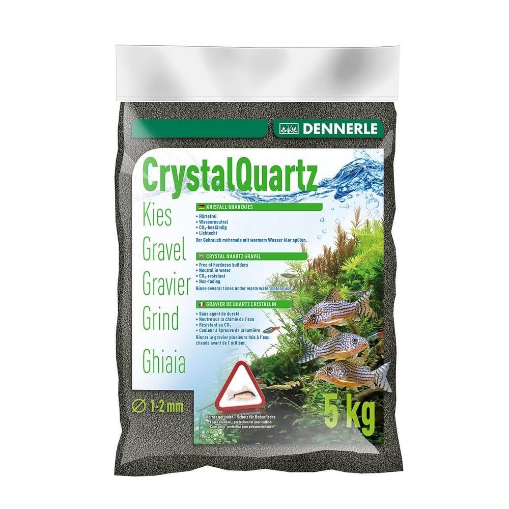 Грунт Dennerle Kristall-Quarz 1-2 мм кварц 5 кг Черный (atg-1755)