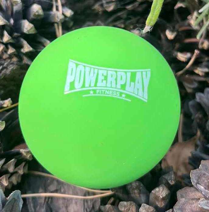 Массажный силиконовый мяч PowerPlay PP-4354 Silicone Lacrosse Ball 6,5 см Зеленый (A-013220) - фото 6