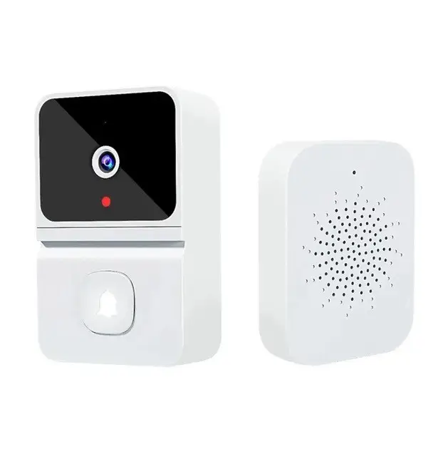 Домофон беспроводной Wi-Fi Door Bell mini with ring Tuya App White