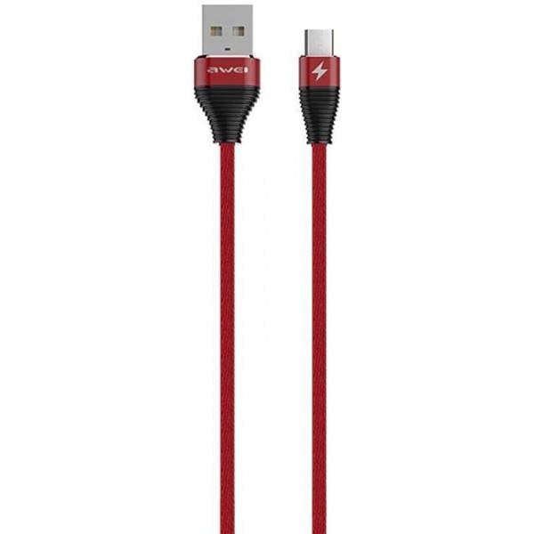 Кабель Awei CL-28 Micro Cable 2м Red (F_101118)