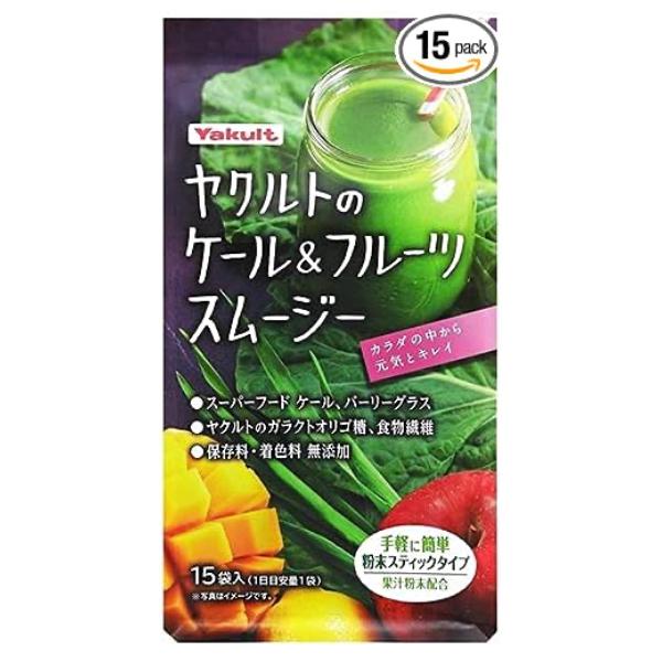 Суміш екстрактів Yakult Aojiru Kale гreen Juice Powder 7,5 г 15 sticks (000024428)