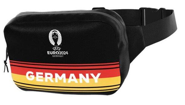 Сумка-бананка на пояс Euro2024 Germany детская Черный