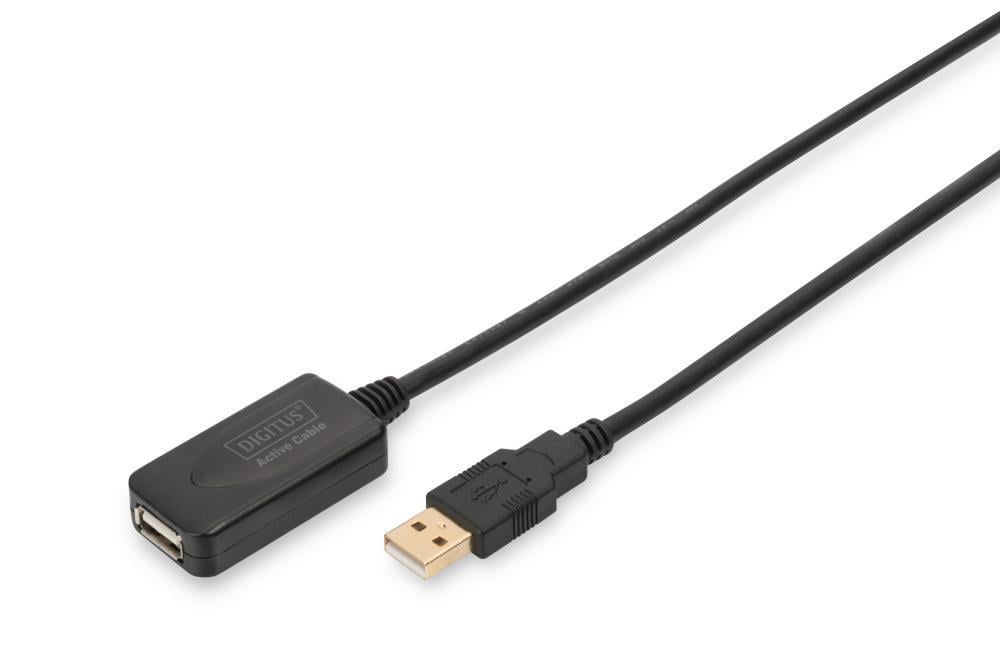 Кабель активний Assmann USB 2.0 5 M DA-70130-4 Black