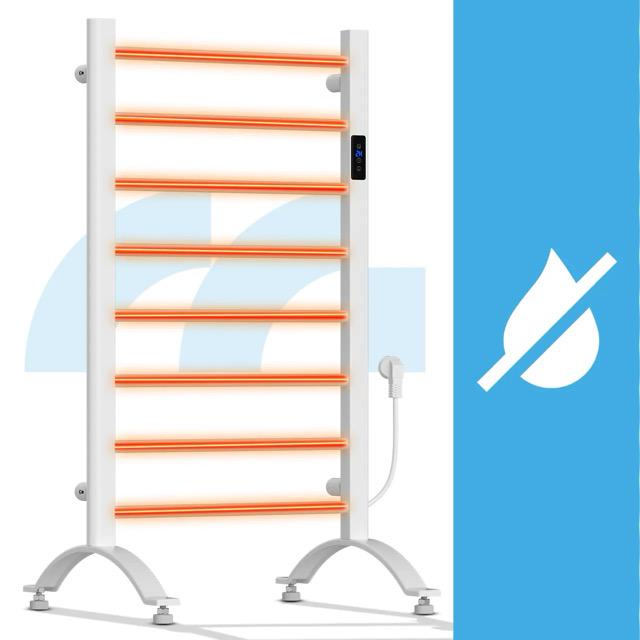 Електрична рушникосушка Maltec з термостатом і таймером 2в1 200W White (BH200W) - фото 12 Електрична рушникосушка Maltec з термостатом і таймером 2в1 200W White (BH200W) - фото 12