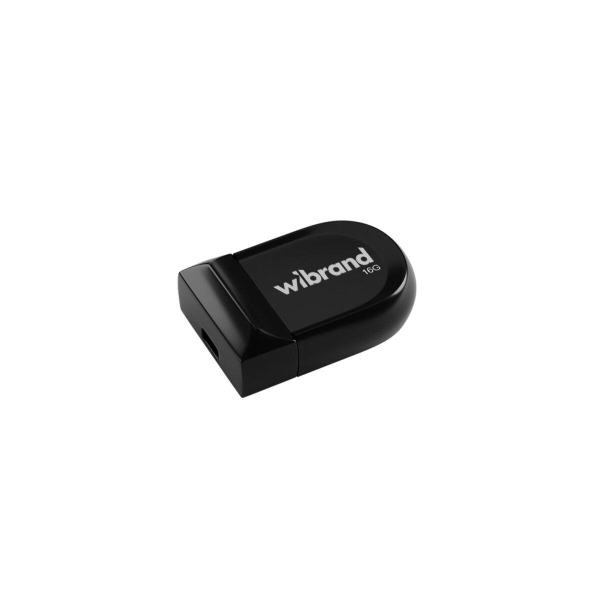 Флеш-пам'ять USB брелок Wibrand WI2.0/SC16M3B USB 2.0 Scorpio 16 Gb Black (601801)