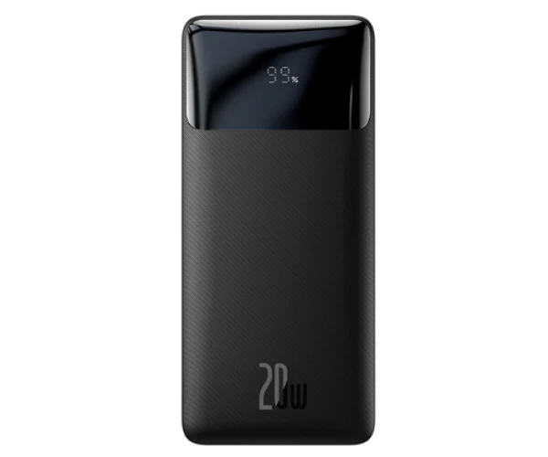 Батарея портативная Baseus PPDML-L Bipow PD/QC 3.0 01 20W 10000 mAh Black