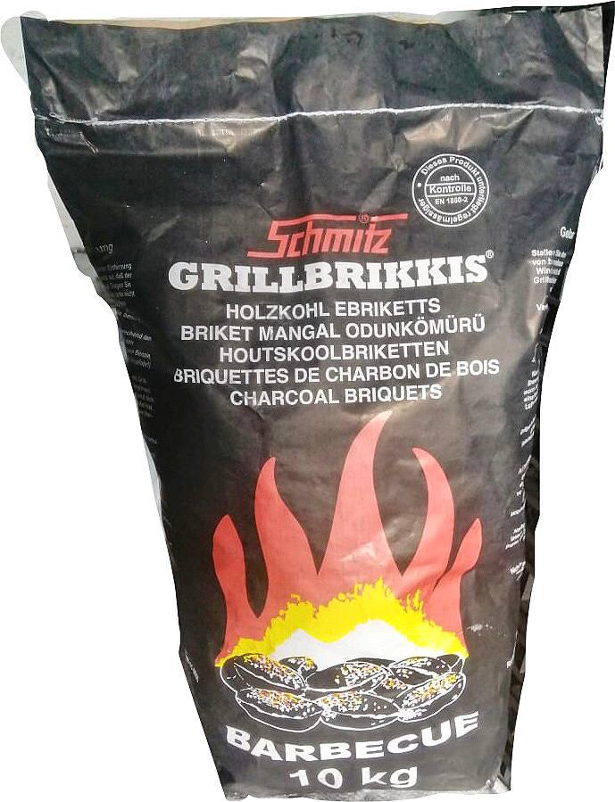 Брикеты древесно-угольные Schmitz Grillbrikkis для гриля 10 кг - фото 2