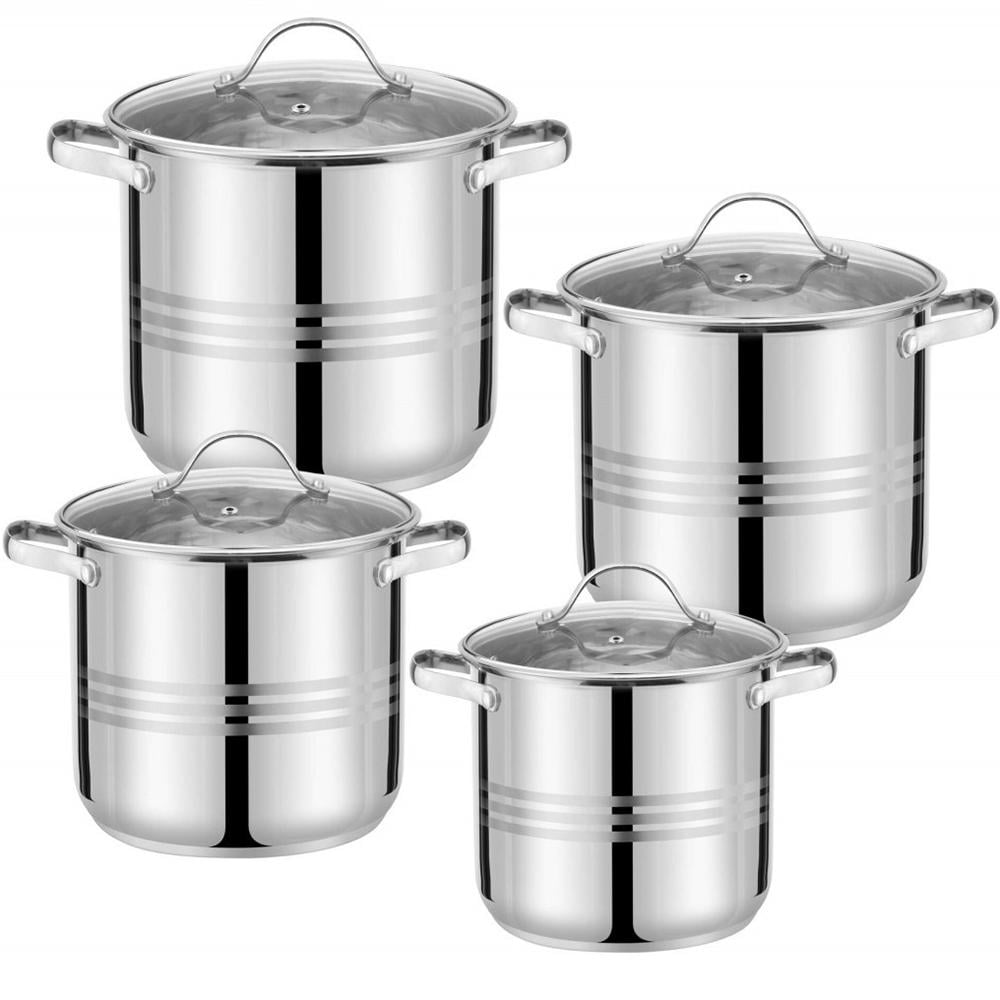 Набор кастрюль Con Brio 8 пр. (1164-CB)