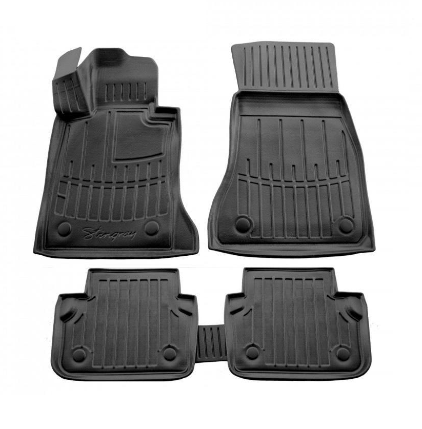 Коврики Stingray 3D Stingray для BMW 5 серия G30/31 2017- гг. полиуретан Черный