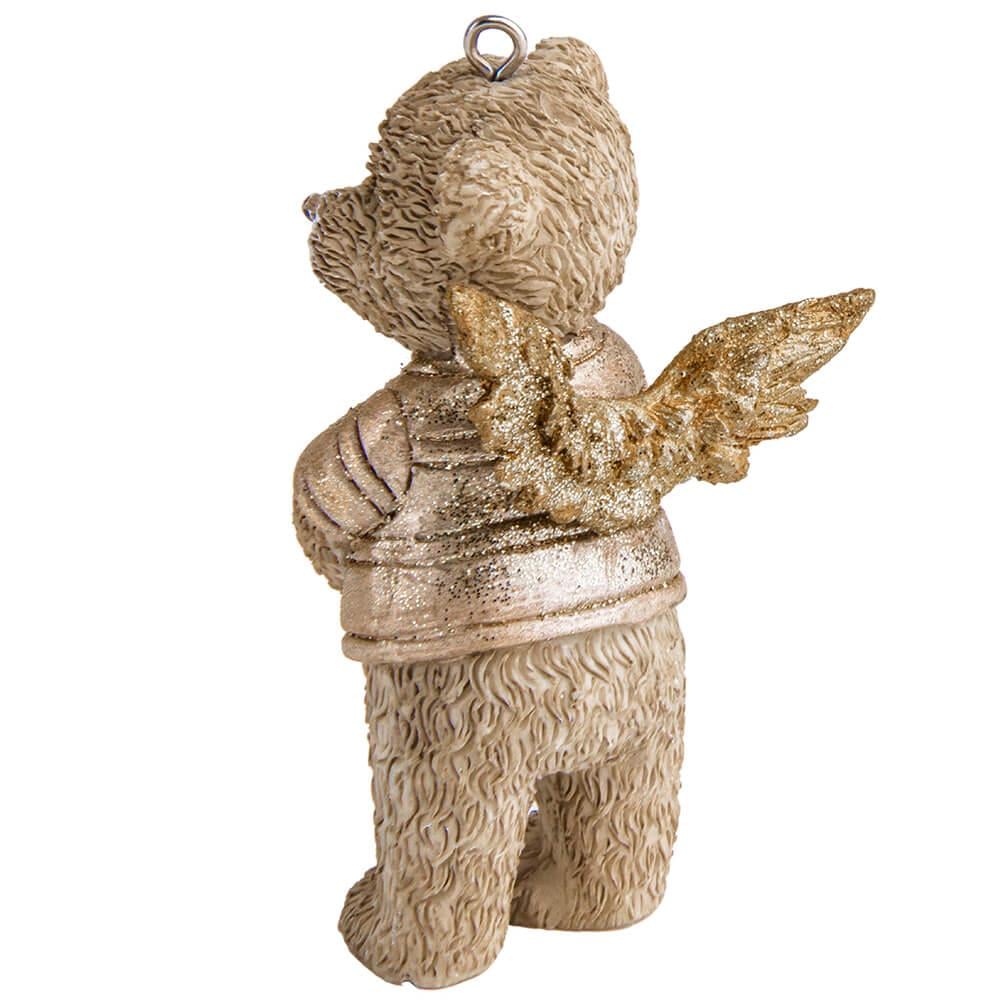 Подвеска новогодняя керамическая на елку Elisey Тедди Песочный (NH-106-K-242) - фото 2 Подвеска новогодняя керамическая на елку Elisey Тедди Песочный (NH-106-K-242) - фото 2